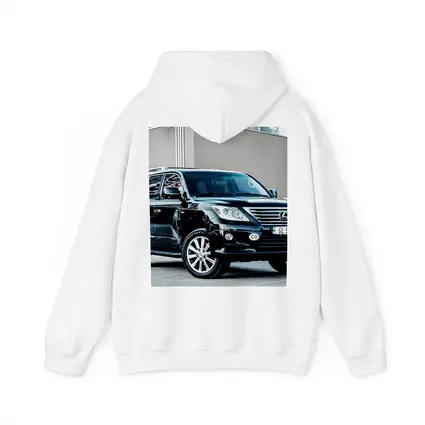 Lexus LX Black SUV Urban Street Setting
