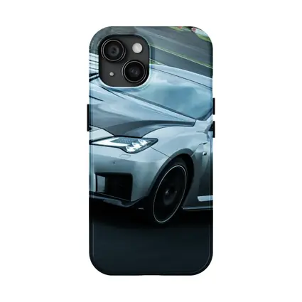 Lexus RC F on Racing Track Silver