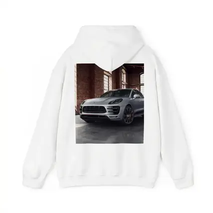 Porsche Macan Turbo Silver Industrial Garage