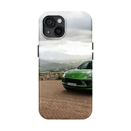 Porsche Macan Turbo Green Mountain Valley View