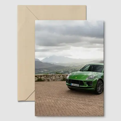 Porsche Macan Turbo Green Mountain Valley View