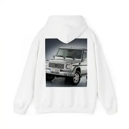 Mercedes G Class Silver SUV Studio Shot