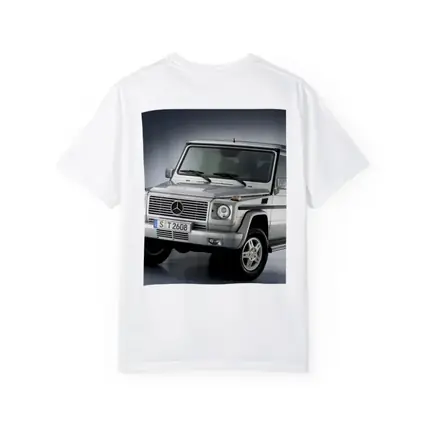Mercedes G Class Silver SUV Studio Shot