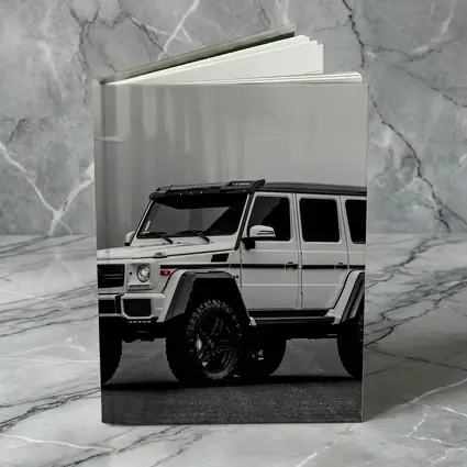 Mercedes G Wagon White Foggy Palm Street