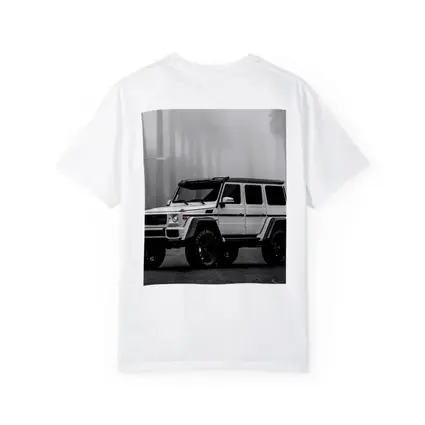 Mercedes G Wagon White Foggy Palm Street