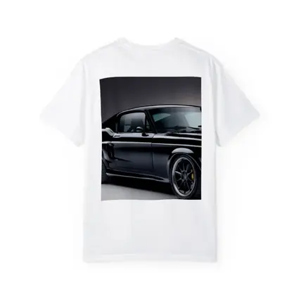 Black Ford Mustang Classic Muscle Car Studio