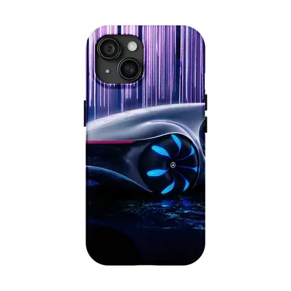 Mercedes Vision AVTR Concept Car Purple Background