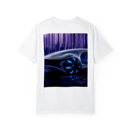 Mercedes Vision AVTR Concept Car Purple Background