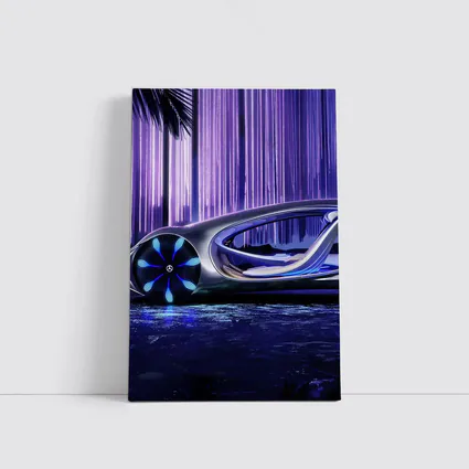 Mercedes Vision AVTR Concept Purple Night