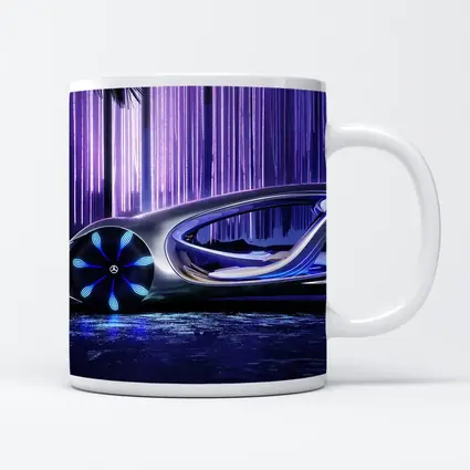 Mercedes Vision AVTR Concept Purple Night