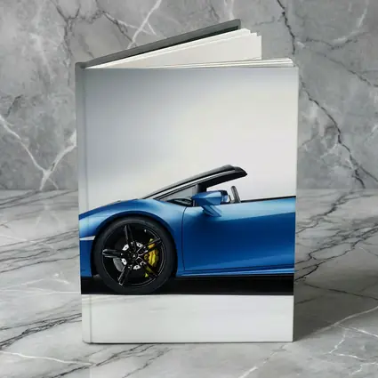 Lamborghini Huracan Spyder Blue Studio Shot