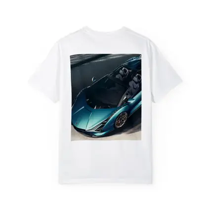 Lamborghini Sian Roadster Teal Aerial View