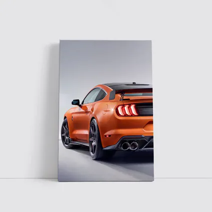 Ford Mustang Shelby Orange Studio Shot