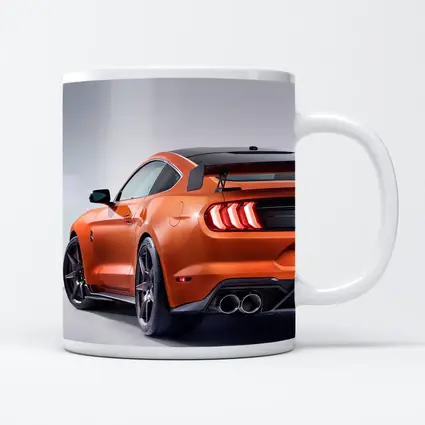 Ford Mustang Shelby Orange Studio Shot