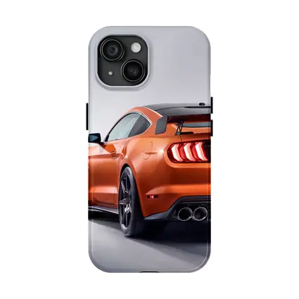 Ford Mustang Shelby Orange Studio Shot