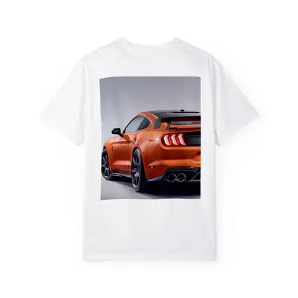 Ford Mustang Shelby Orange Studio Shot