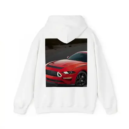 Ford Mustang Red Desert Road Scene
