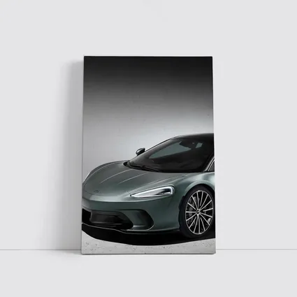 McLaren GT Sage Green Studio Shot