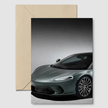McLaren GT Sage Green Studio Shot