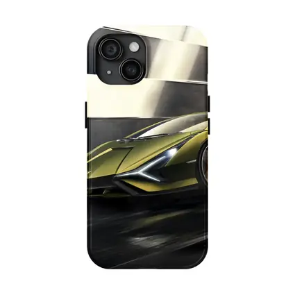 Lamborghini Sian Green Supercar Speed Motion