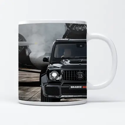 Brabus Mercedes G Class Tarmac Airplane Background