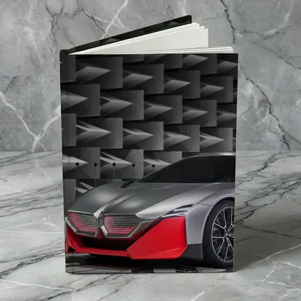 BMW Vision M Next Concept Silver Red