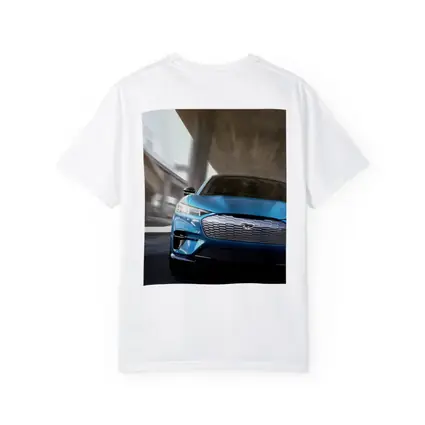 Ford Mustang Mach E Blue Urban Drive