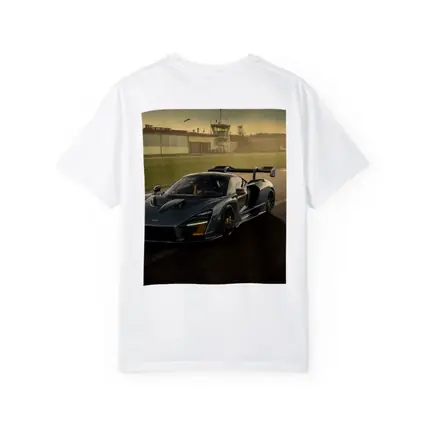 McLaren Senna Gray Supercar On Race Track