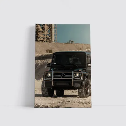 Mercedes G-Class Black Off Road Quarry