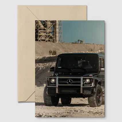 Mercedes G Class Black Off Road Quarry