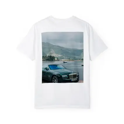 Rolls Royce Wraith Green Scottish Highland Lake
