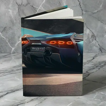 Lamborghini Sian Roadster Rear View Blue