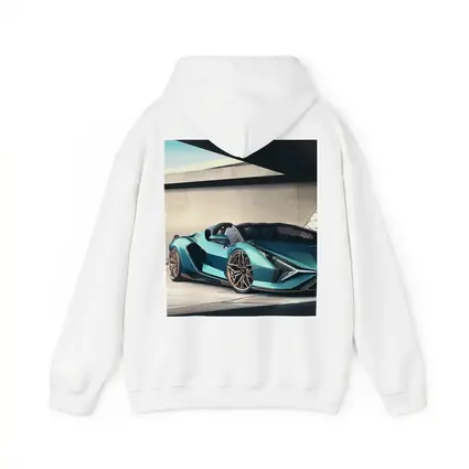 Lamborghini Sian Roadster Teal Concrete Setting