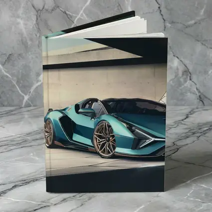 Lamborghini Sian Roadster Teal Concrete Setting
