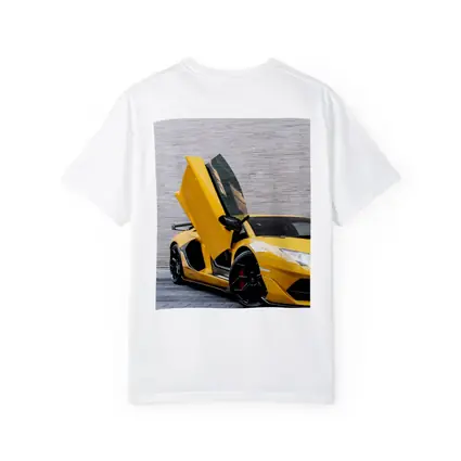 Lamborghini Aventador Yellow Scissor Door Open