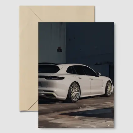 Porsche Panamera Sport Turismo White Urban