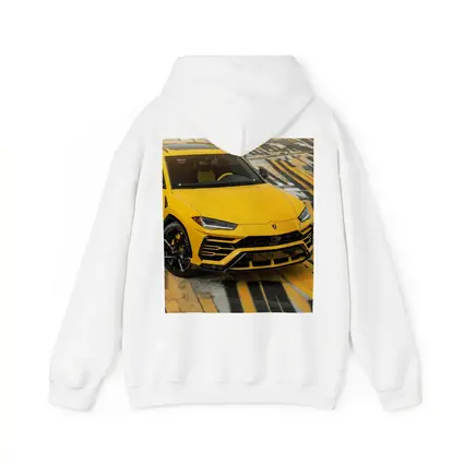 Lamborghini Urus Yellow SUV Street Shot