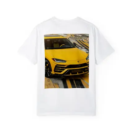 Lamborghini Urus Yellow SUV Street Shot
