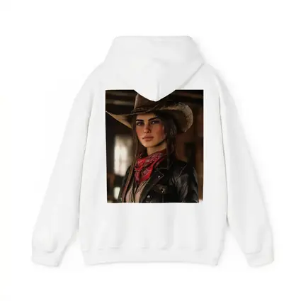Cowgirl Woman Western Hat Red Bandana
