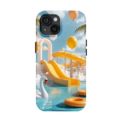 Tropical Water Park Pool Summer Fun