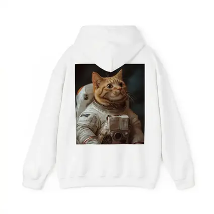 Orange Tabby Cat Astronaut Space Suit