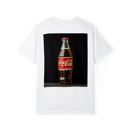 Coca Cola Glass Bottle Oil Painting Dark