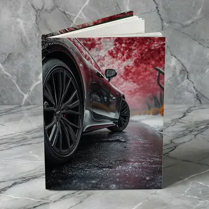 Bentley Continental GT Dark Road Winter Trees
