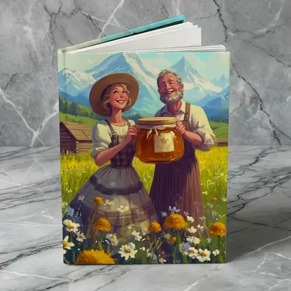 Happy Farmers Honey Jar Alpine Meadow