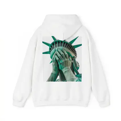 Statue of Liberty Facepalm Funny Political Art