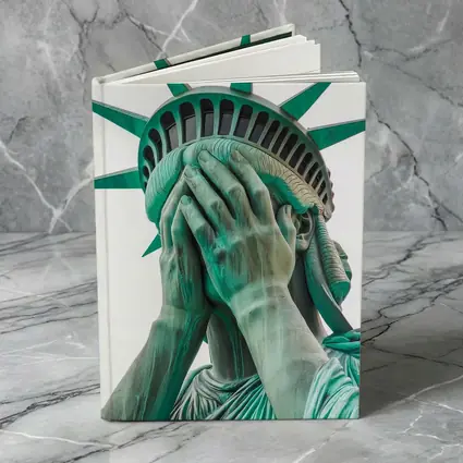Statue of Liberty Facepalm Funny Political Art