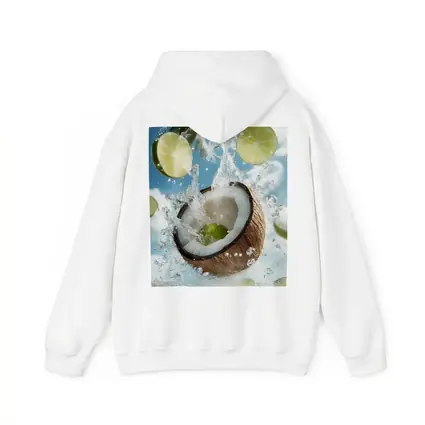 Coconut and Lime Water Splash Sky