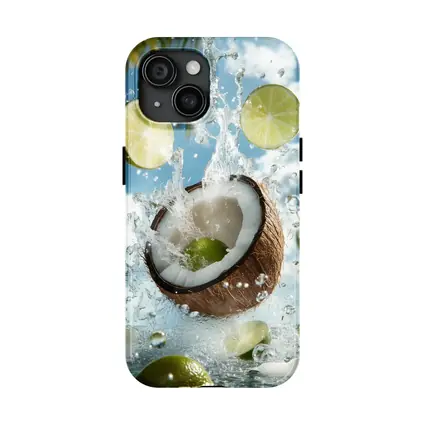 Coconut and Lime Water Splash Sky