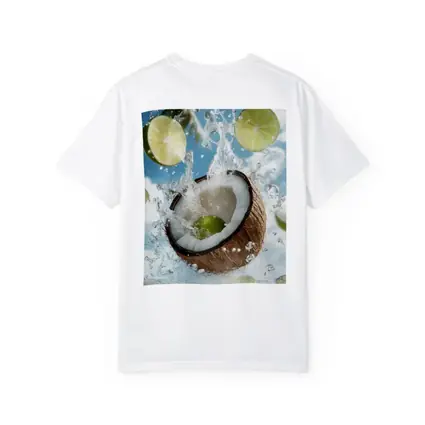 Coconut and Lime Water Splash Sky