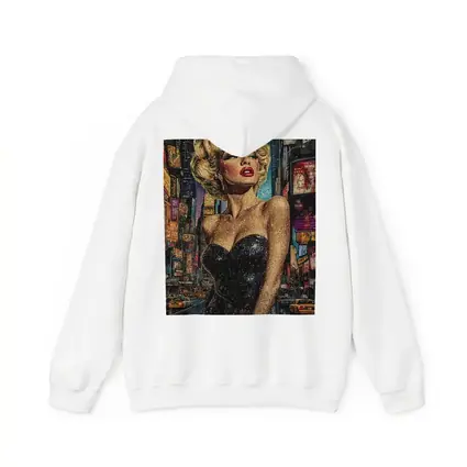 Marilyn Monroe Glitter Art New York City